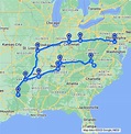 Directions to Gettysburg, PA - Google My Maps