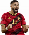 Yannick Ferreira Carrasco Belgium football render - FootyRenders