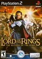 LOTR: Return of the King - PS2 game cover (Front) - Lord of the Rings ...