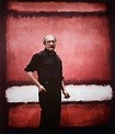 Mark Rothko in front of his painting “No.7”, 1960. | Rothko art, Rothko ...
