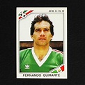 Mexico 86 No. 116 Panini sticker Fernando Quirarte- Sticker-Worldwide