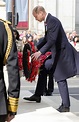 Anzac Day: Prince William lays wreath at Cenotaph, Kate Middleton ...