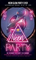 Neon Glow Party Flyer, Print Templates | GraphicRiver
