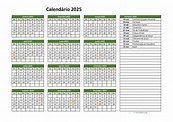 Calendário 2025 | WikiDates.org