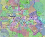 Printable HoUSton Zip Code Map – Printable Map of The United States