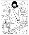 20 Desenhos de Jesus para Colorir e Imprimir - Online Cursos Gratuitos