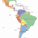 Mapas Da America Latina - YaLearn