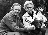 Alf Wight and his wife, Joan, with Hector and Dan. #All_Creatures_Great ...