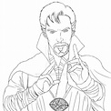 Doctor Strange - Free Coloring Pages