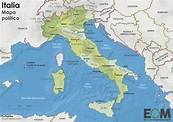 El mapa político de Italia - Mapas de El Orden Mundial - EOM