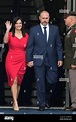 Florida Lt. Gov. Jeanette Nunez, left, arrives with her husband Adrian ...