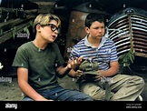 COREY FELDMAN, JERRY O'CONNELL, STAND BY ME, 1986 Stock Photo - Alamy