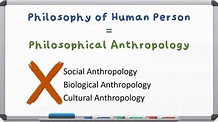 Philosophical Anthropology | Philosophy of Human Person - YouTube