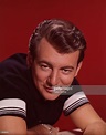 Headshot portrait of American singer and actor Bobby Darin wearing a ...