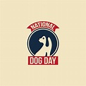 National dog day vector design 6182059 Vector Art at Vecteezy