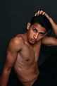 "Indian Young Man Portraits In Black Background." by Stocksy ...