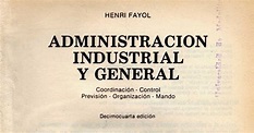 libros para descargar Gratis : Henry Fayol Administración Industrial y ...