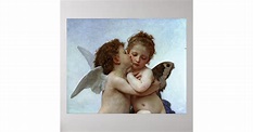 Bouguereau's L'Amour et Psyche, enfants (Cupid) Poster | Zazzle