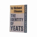 The Identity of Yeats by Richard Ellmann Faber 1968 - Etsy