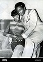 DIONNE WARWICK with actor husband William Elliott shortly after their ...