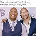 The Rock meets Dwayne Johnson - Meme by DangerousPizza :) Memedroid