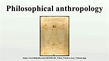 Philosophical anthropology - YouTube
