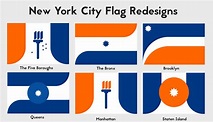 Redesigned Flags of New York City and its Five Boroughs (Information in ...
