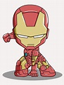 Draw your favorite hero with these cute chibi iron man tutorials