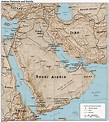 Map of the Arabian Peninsula