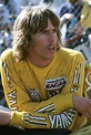 Closeup portrait of Bob Hannah before race at Daytona International ...