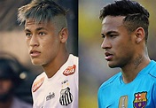 Neymar mudou muito desde o início da carreira. Veja o "antes e depois ...