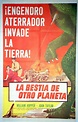 "LA BESTIA DE OTRO PLANETA" MOVIE POSTER - "20 MILLION MILES TO EARTH ...