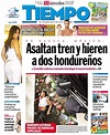 Portada del periódico Tiempo (Honduras). Todos los periódicos de ...