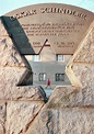 The house where Oskar Schindler was born and a monument commemorating ...