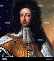 Guillermo III (1650-1702). Retrato del Rey Guillermo III de Inglaterra (Guillermo de Orange ...