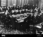 Signing of the Locarno Treaties, 1925 Stock Photo, Royalty Free Image ...