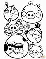 Desenho de Angry Birds para colorir | Desenhos para colorir e imprimir ...