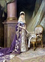 Vladimir Egorovich Makovsky (1846-1920) Portrait of Empress Maria ...