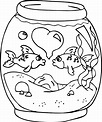 Fish Tank Coloring Pages - Coloring Home