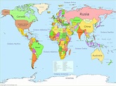 Mapa Mundi En Espanol Mapas Espana Y El Mundo Images