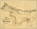 Map of the Battle Field of Fredericksburg - Dec. 13th, 1862 - Art ...