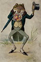 Frog_dressed_as_gentleman_with_flowers,_top_hat_and_umbrella_Wellcome ...