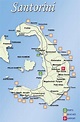 Santorini tourist map - Ontheworldmap.com