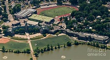 New Rochelle High School Aerial Photo Photograph by David Oppenheimer ...
