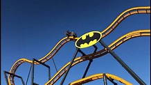 Batman: The Ride, Six Flags Discovery Kingdom - GO's Coaster Clips ...