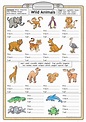 Wild Animals List For Kindergarten | how after corona end
