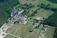 Luftaufnahme Neu Stahnsdorf - Dorf - Ansicht am Rande von Waldgebieten ...