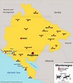Montenegro Map | Discover Montenegro with Detailed Maps