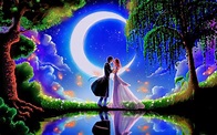 Romantic Love Pictures for her - Hug and Kiss, Couples Dance in ...