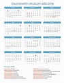 Calendario 2023 Uruguay Con Feriados Nacionales - IMAGESEE